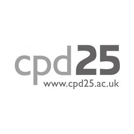 cpd25 Logo + URL – B/W (308kb)